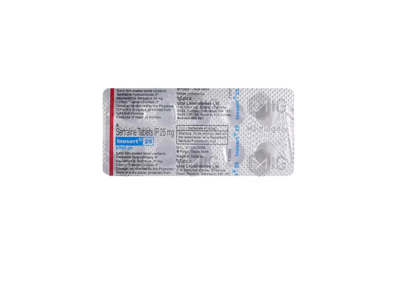 INOSERT 25MG INOSERT 25MG